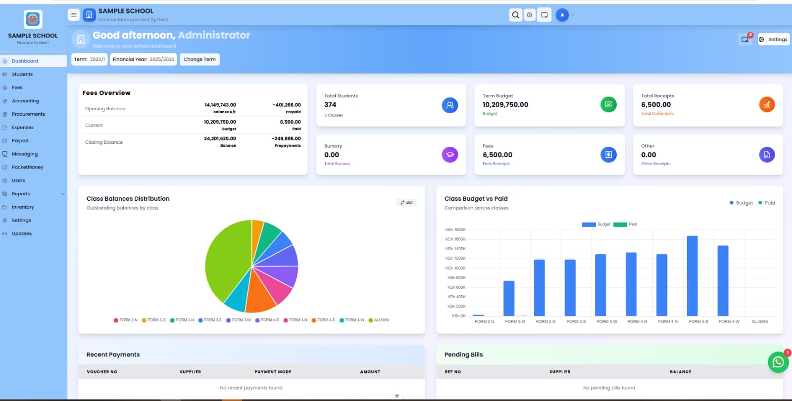 SAMIS — School Management Software